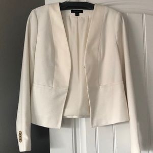 White blazer